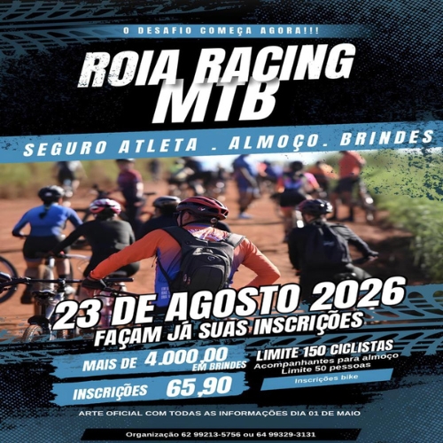 Banner do Evento Roia Racing MTB 