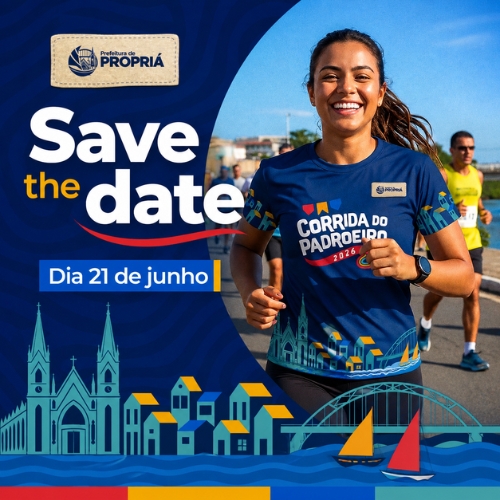 Banner do Evento Corrida do Padroeiro - 2026
