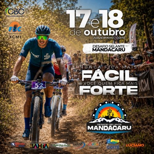 Banner do Evento Desafio Selante Mandacaru - 2026