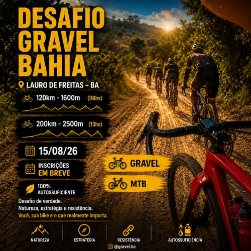 Foto do evento Desafio Gravel Bahia - 2026