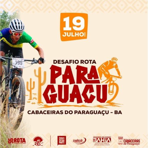 Banner do Evento Desafio Rota Paraguaçu - 2026