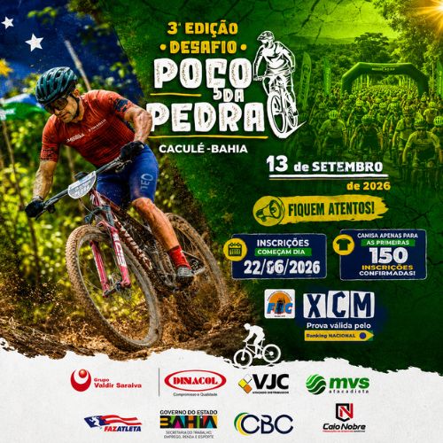Banner do Evento 3º Desafio Poço da Pedra - 2026