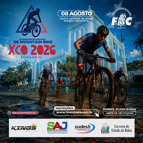 Banner do Evento Campeonato Baiano de MTB XCO - Etapa Única 