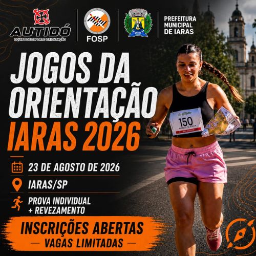Banner do Evento Jogos da Orientação - 2026