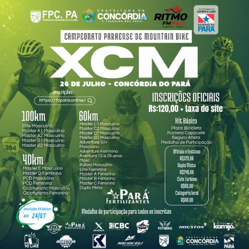 Banner do Evento 2ª Etapa do Campeonato Paraense de MTB - 2026