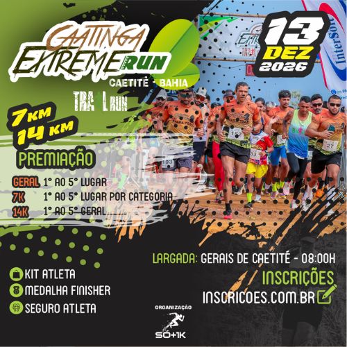 Banner do Evento Caatinga Extreme Run - 2026