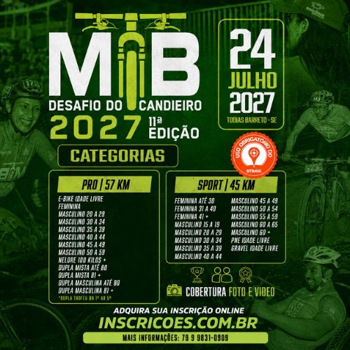 Foto do evento Desafio do Candieiro - 11 anos - MTB - 2027