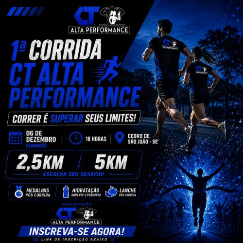 Foto do evento 1ª Corrida CT Alta Performance - 2026