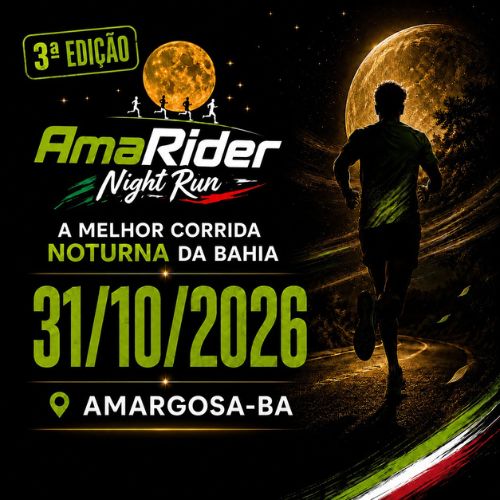 Foto do evento 3º Amarider Night Run - 2026