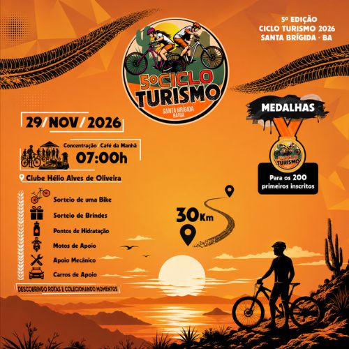 Foto do evento 5º Cicloturismo de Santa Brigida - 2026