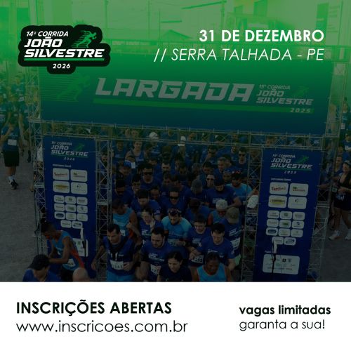 Foto do evento 14ª Corrida João Silvestre - 2026