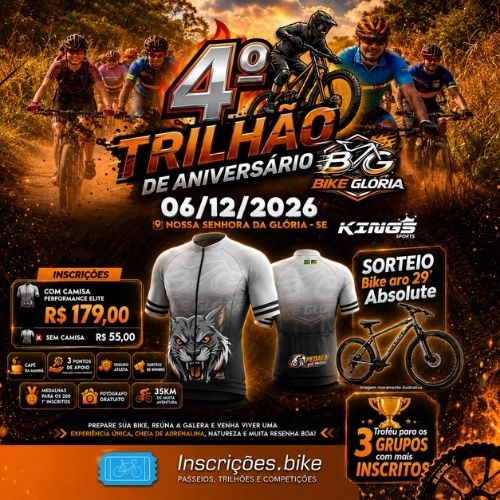 Foto do evento 4º Trilhão de Aniversário - Conserta Bike Glória