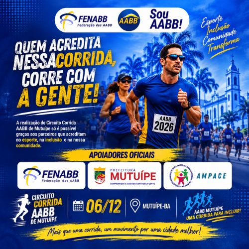 Foto do evento Circuito Corrida AABB de Mutuípe - 2026