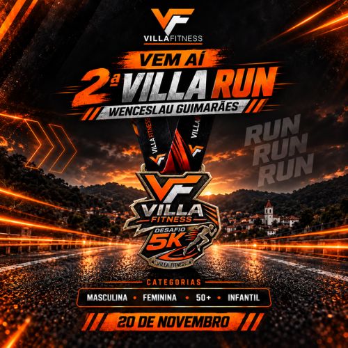 Banner do Evento 2ª Villa Run - WENCESLAU GUIMARÃES - 2026