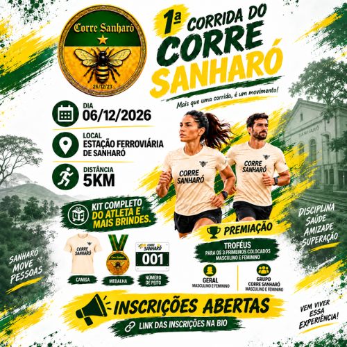 Foto do evento Corrida de Rua Corre Sanharó - 2026