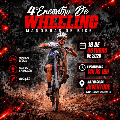 Foto do evento 4º Encontrão de Wheeling - Manobras de Bike - 2026