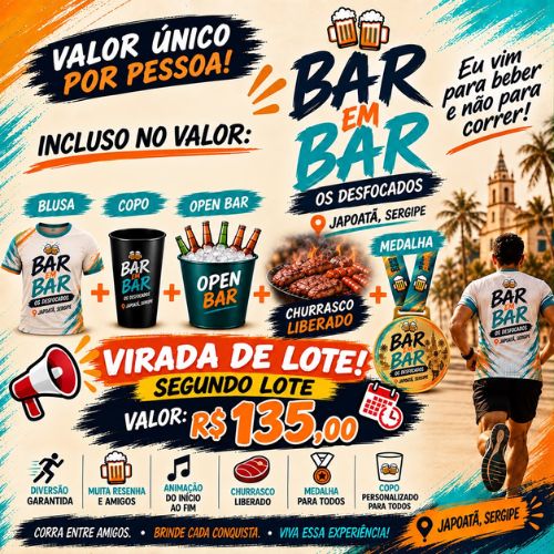 Foto do evento Corrida Bar em Bar - 2026