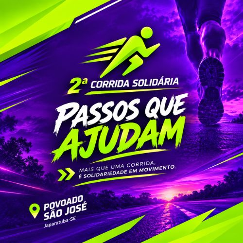 Foto do evento 2ª Corrida Solidária - Passos que Ajudam 
