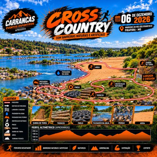 Foto do evento Cross Country - Com Barreiras Naturais e Artificiais 