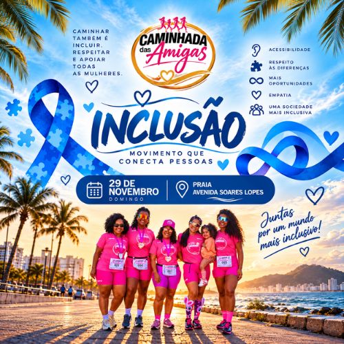 Foto do evento Novembro Azul - Caminhada das Amigas - Edição Inclusão 