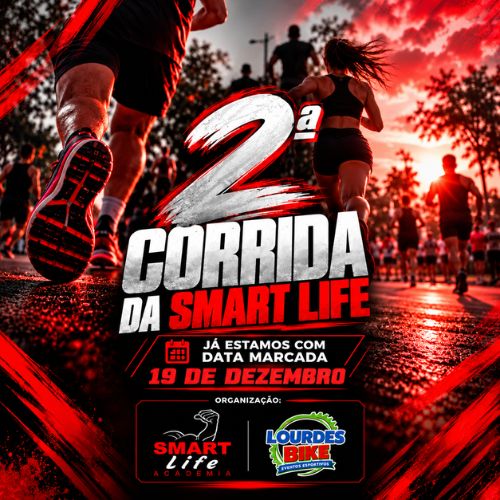Cartaz de 2ª Corrida da Smart Life 