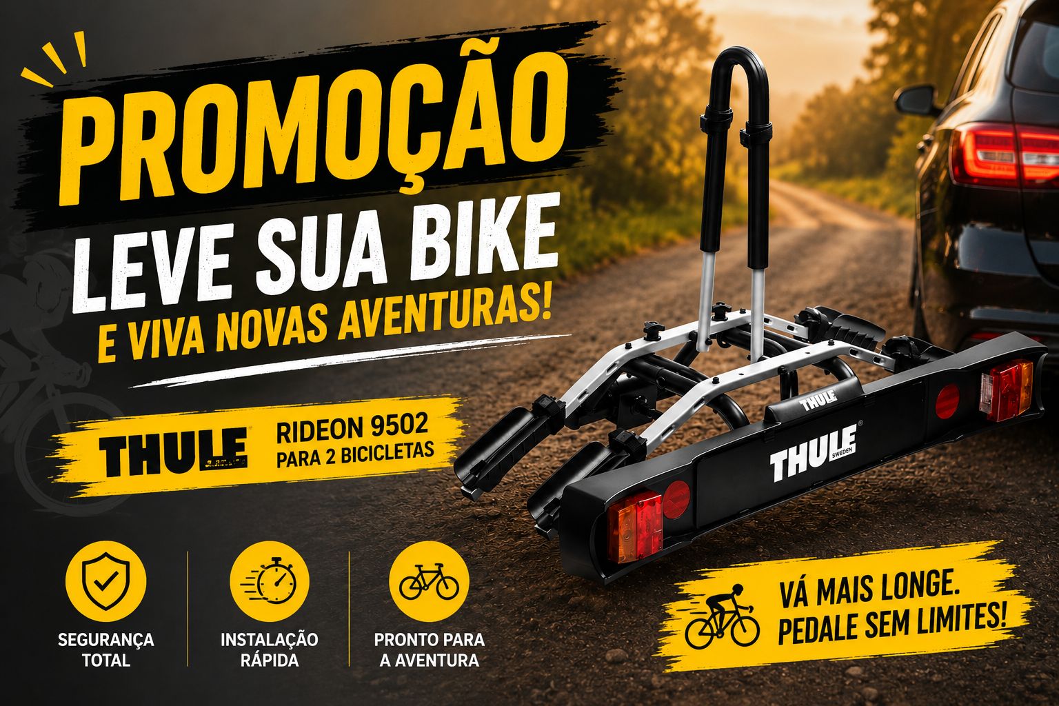 Promoção leve sua Bike
