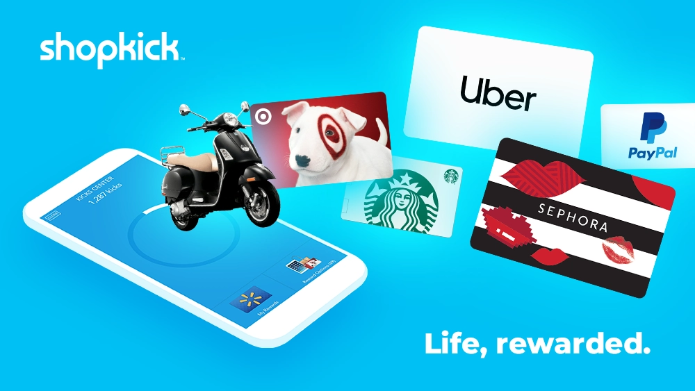 Shopkick mobile shopping rewards app product design cover