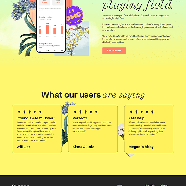 Klover web 4