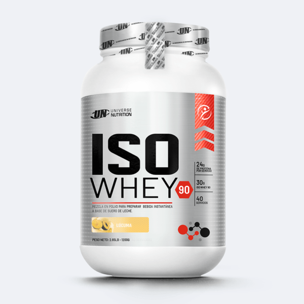 Suplemento proteína ISO WHEY de Universe Nutrition es un ganador de masa muscular magra o para definición