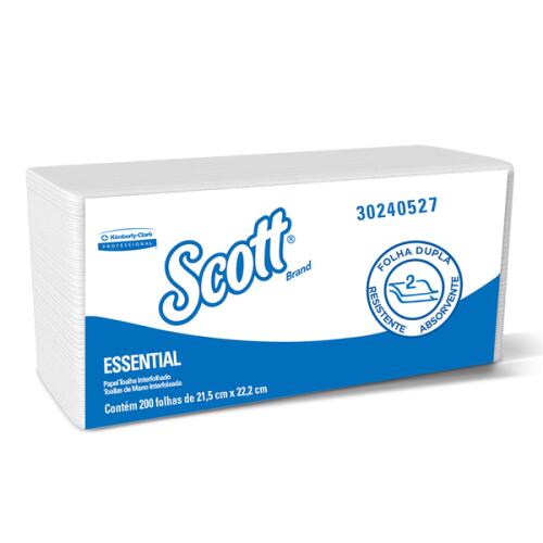 SUZ TOA SCOTT ESSENTIAL INTERF FOLHA DUPLA 12X200 - Loja Virtual