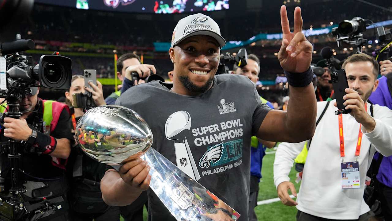 Saquon Barkley exalta Eagles como um dos maiores times da história da NFL
