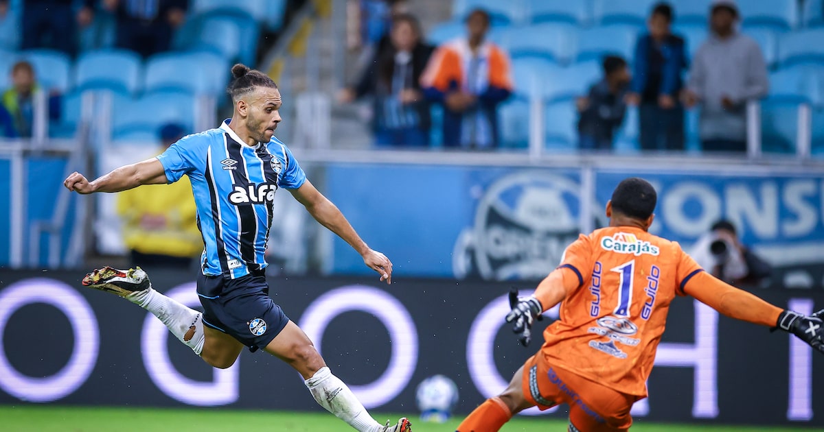 Grêmio não conseguiu superar o CSA e foi eliminado em casa pela Copa do Brasil. (Foto: Lucas Uebel/Gremio)