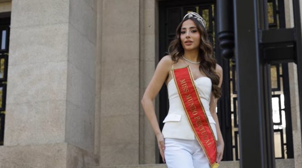 A brasileira Maria Amélia Baptista irá representar Portugal no Miss Mundo 2025. (Foto: Miss Word/Divulgação)
