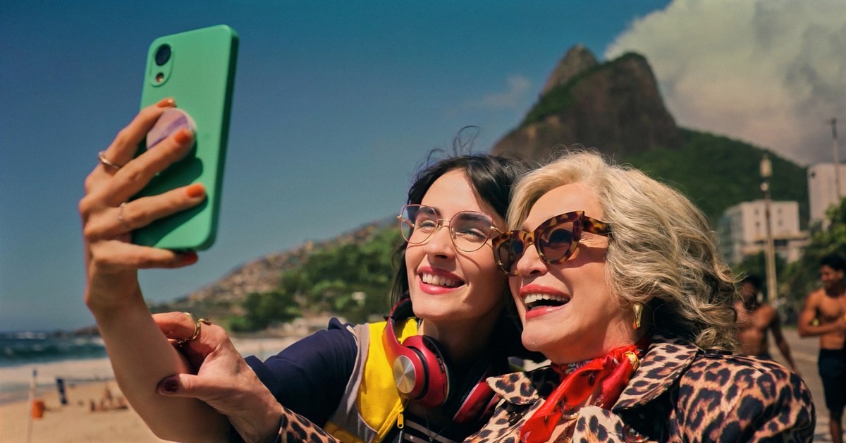 Valentina Herszage e Susana Vieira em 'Coisa de novela' (Foto: Divulgação)