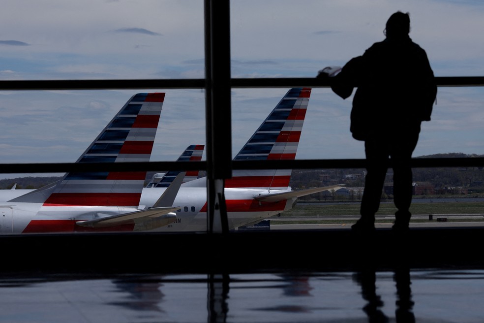 Aeroporto nos EUA (Foto: Carlos Barria/Reuters)