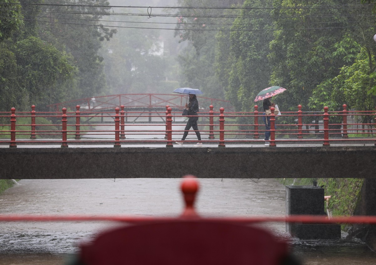 Chuva atinge Sul, Norte e partes do Nordeste neste final de semana