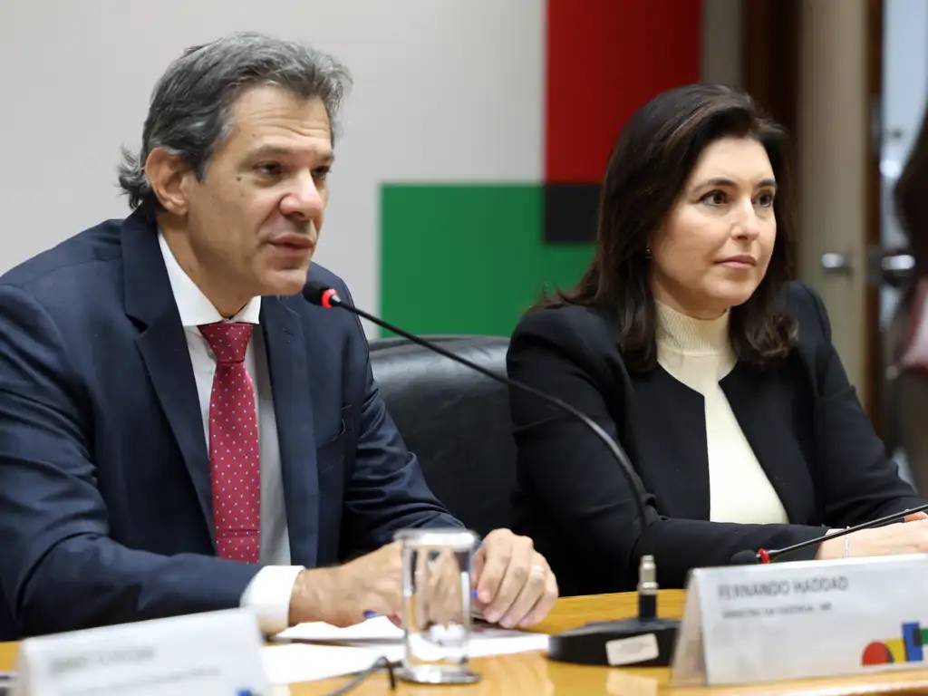Anúncio das medidas ocorreu ontem e foi feito pelos ministros Fernando Haddad e Simonet Tebet | Foto: Valter Campanato / Agência Brasil / InfoMoney