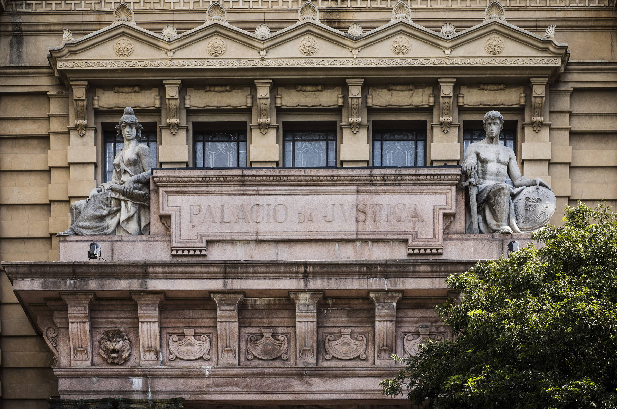Fachada do prédio do Palácio da Justiça de São Paulo, sede do Tribunal de Justiça de São Paulo (TJ-SP), no centro (Foto: Eduardo Knapp - 14.out.19/Folhapress)
