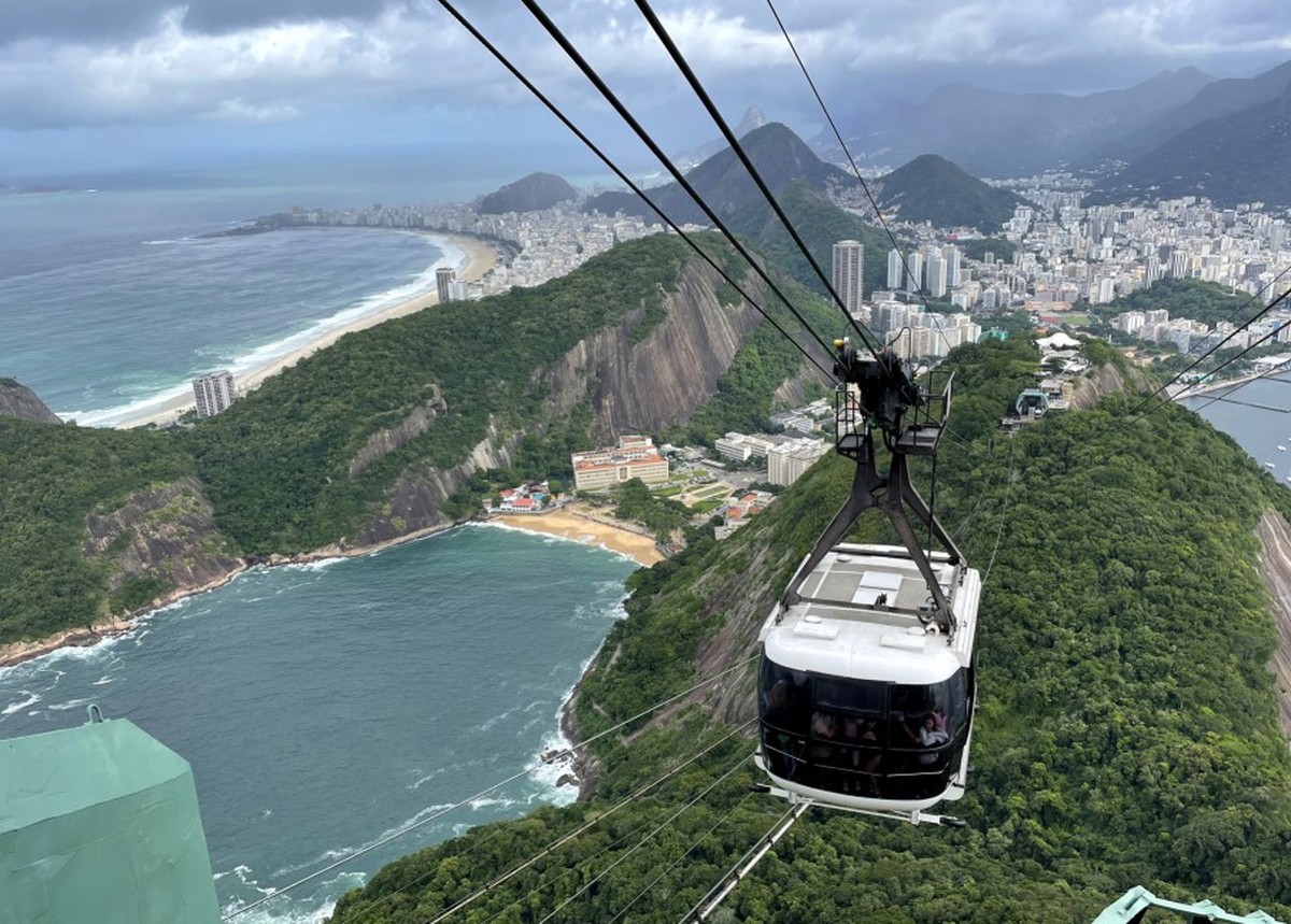 Vista da Zona Sul do Rio (Foto: Fabio Rossi/Agência O Globo)