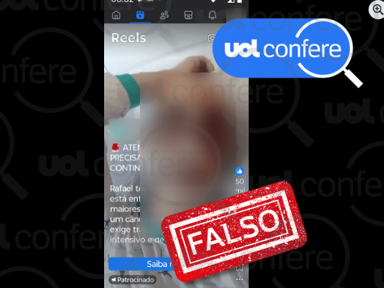 Golpistas exploram vídeo de homem falecido em campanha enganosa sobre câncer