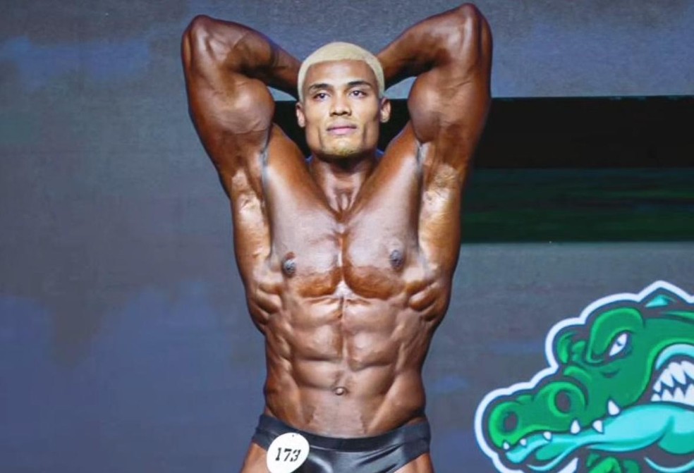 Atleta de Mato Grosso morre após passar mal durante competição de fisiculturismo. (Foto: Redes sociais)