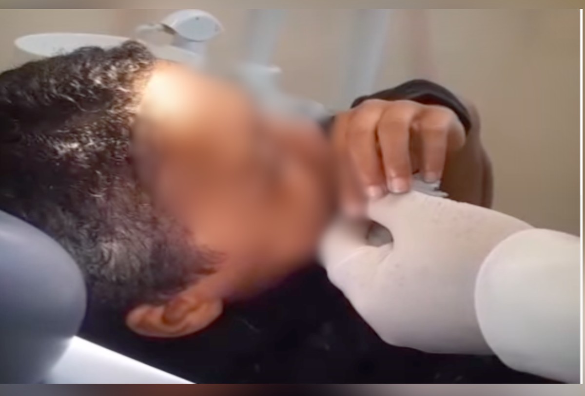Criança realiza cirurgia dentária após recusa de atendimento em clínica na Praça Seca