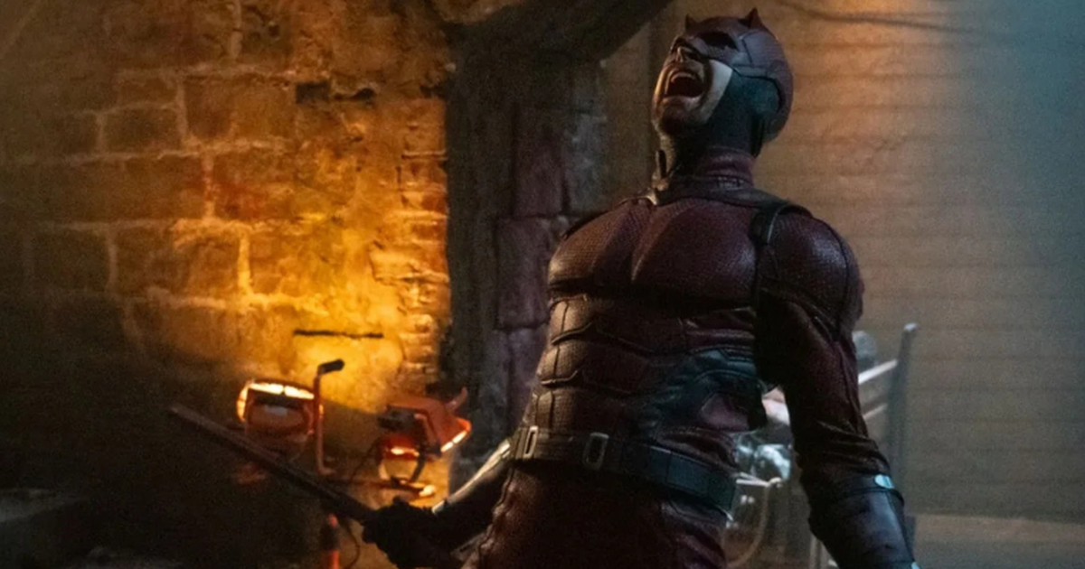 Foto do personagem Demolidor em uma cena de ação. (Foto: Reprodução)