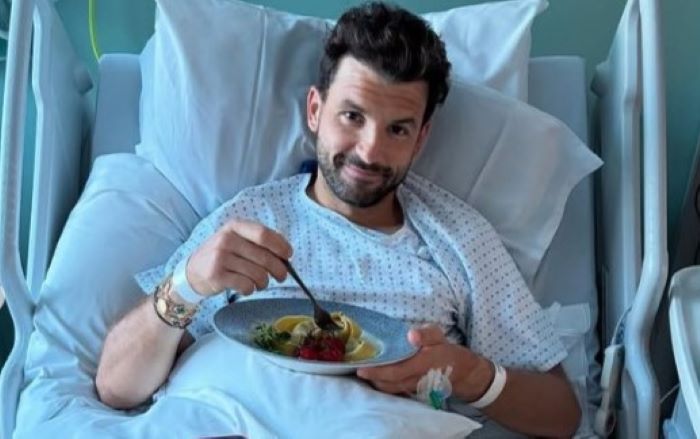 Dimitrov inicia recuperação e agradece pelo apoio recebido dos fãs