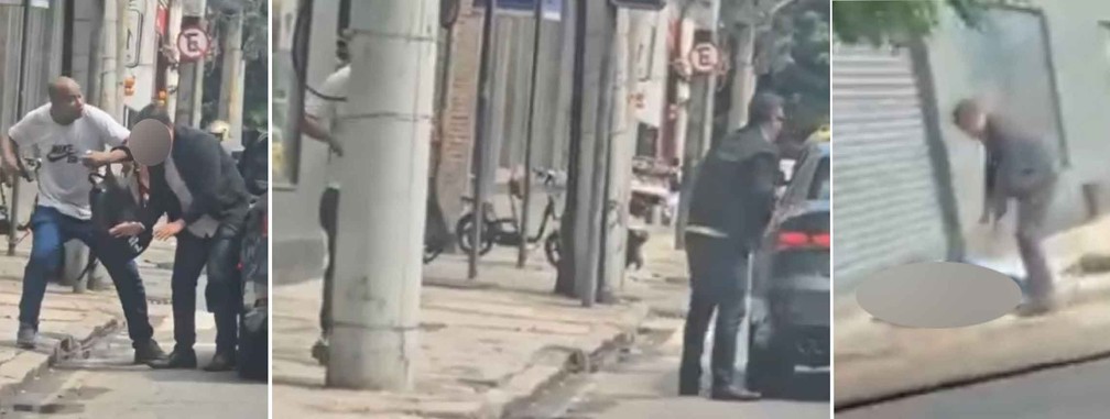 Policial federal se rende antes de virar de costas e matar bandido (Foto: Reprodução)