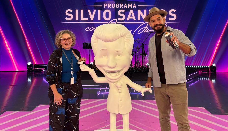 Cintia Abravanel lança projeto artístico em homenagem a Silvio Santos