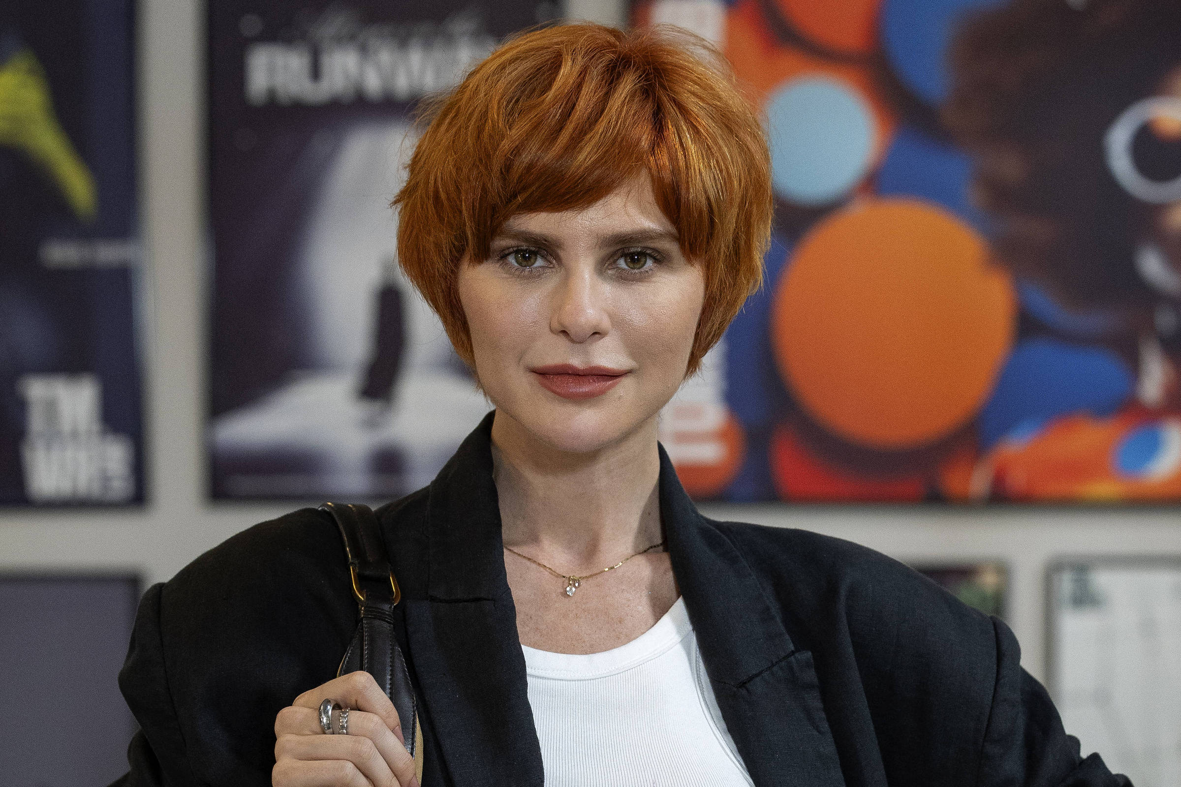 Julianne Trevisol como Milena, sua personagem em 'Vale Tudo' (Foto: Manoella Mello/Globo)
