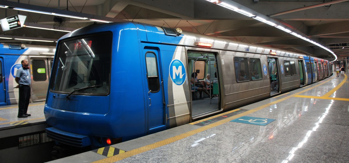 No Dia Mundial sem Carro, MetrôRio distribui bilhetes gratuitos para incentivar uso do transporte coletivo (Foto: Divulgação)