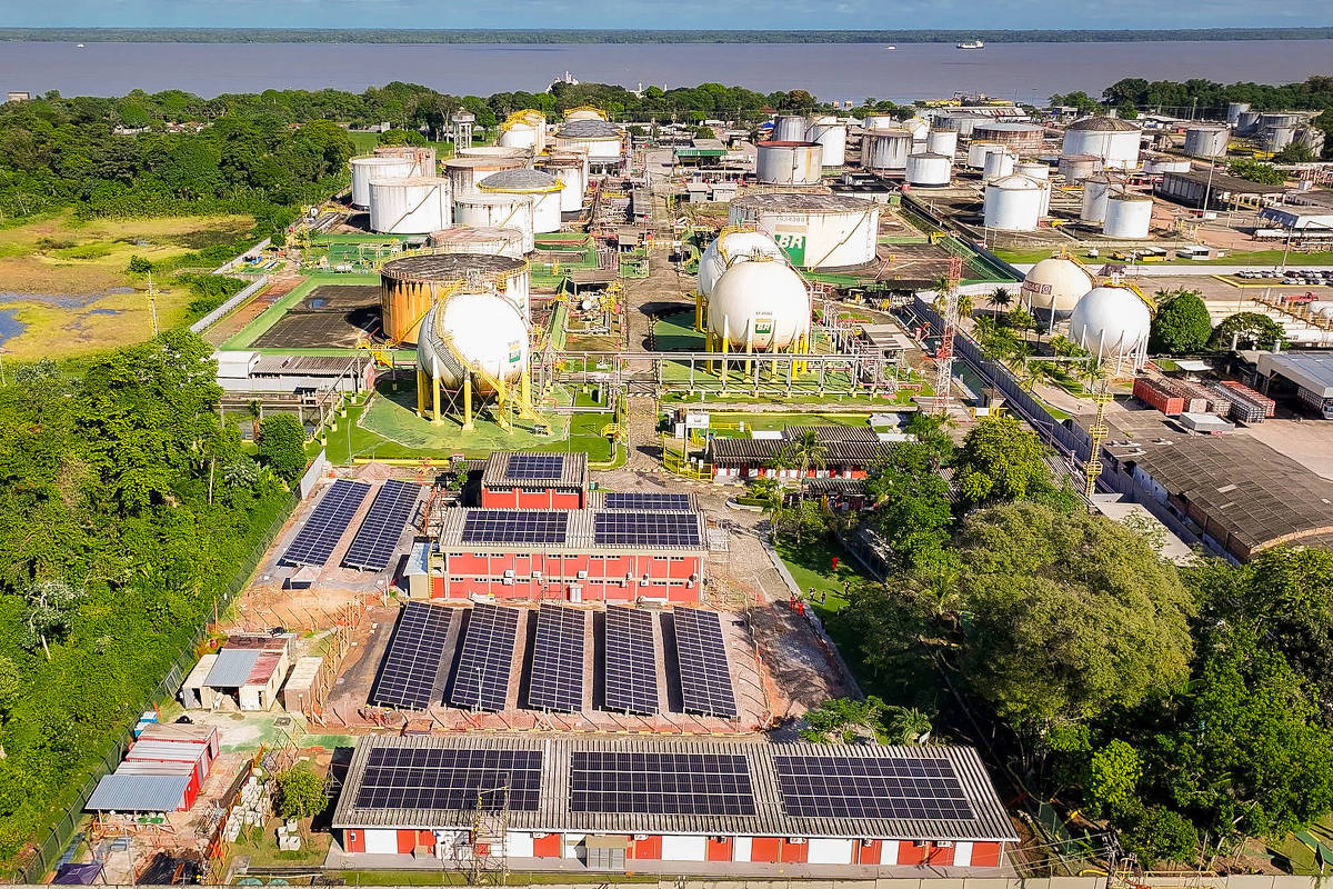 Petrobras inaugura usina de energia solar em terminal no Pará