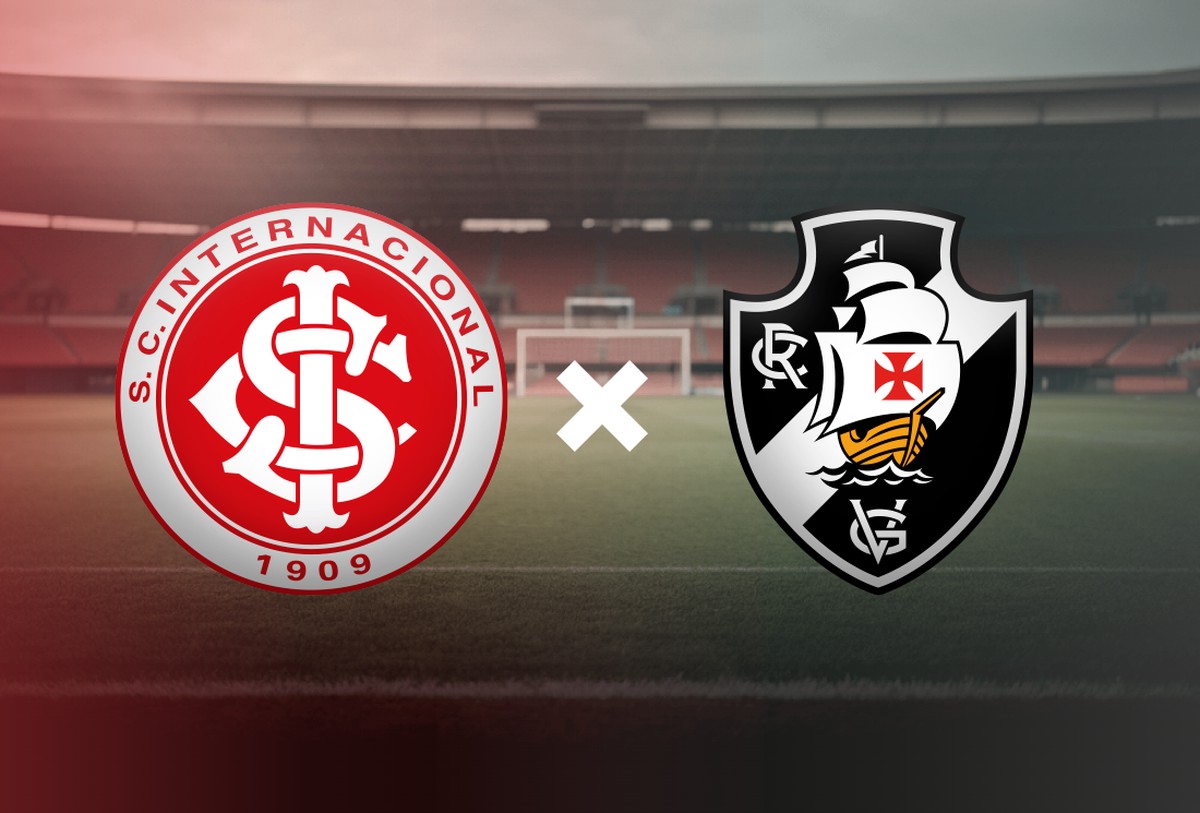 Internacional e Vasco se enfrentam ao vivo no Campeonato Brasileiro